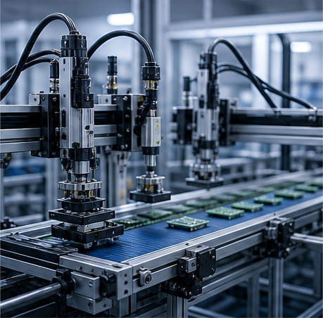 Equipos de producción automatizados
