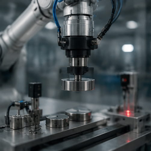 Imán grande para equipos de automatización