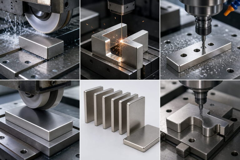 Capacidades de mecanizado CNC de imanes NdFeB a medida