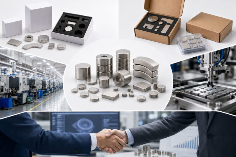 Servicios de fabricación a medida de imanes de NdFeB para fabricantes de equipos originales (OEM)