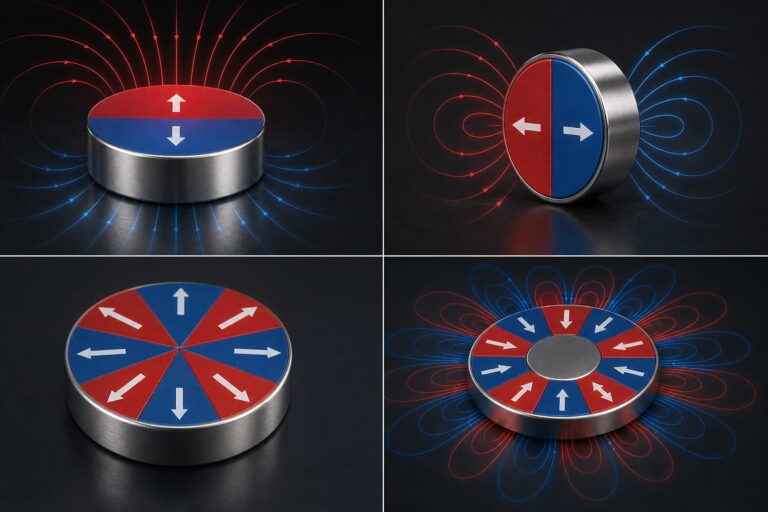 Imán electrónico. Magnetización personalizada.