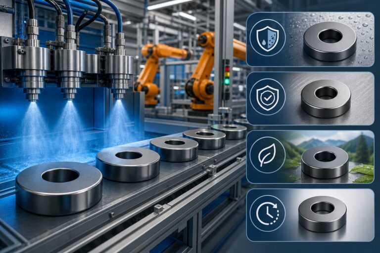 Ventajas del recubrimiento magnético en la automatización industrial