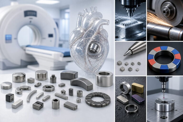 Capacidades de fabricación de imanes médicos