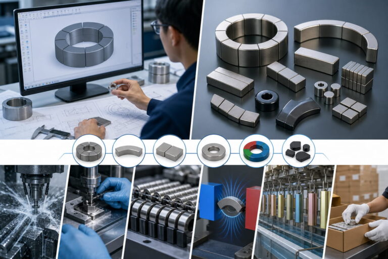 Asistencia para la fabricación a medida y OEM de imanes de neodimio