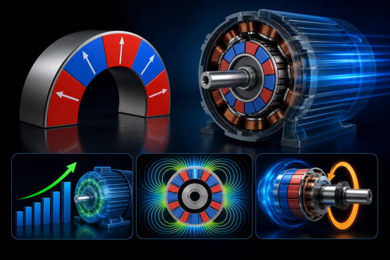Ventajas de la magnetización radial de los imanes de neodimio