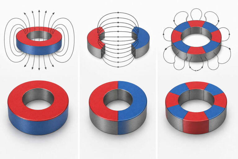 Imán separador: magnetización a medida