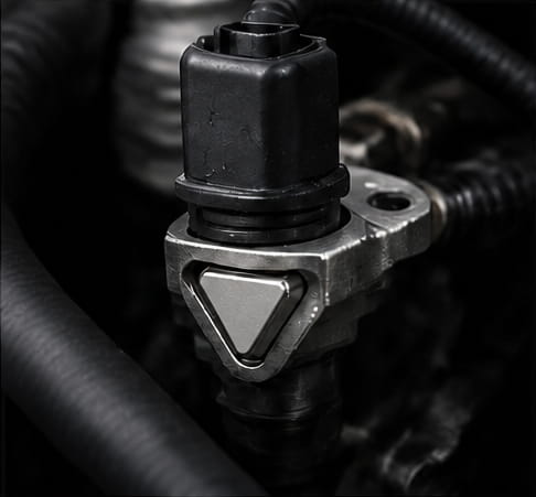 Imán triangular para componentes de automoción