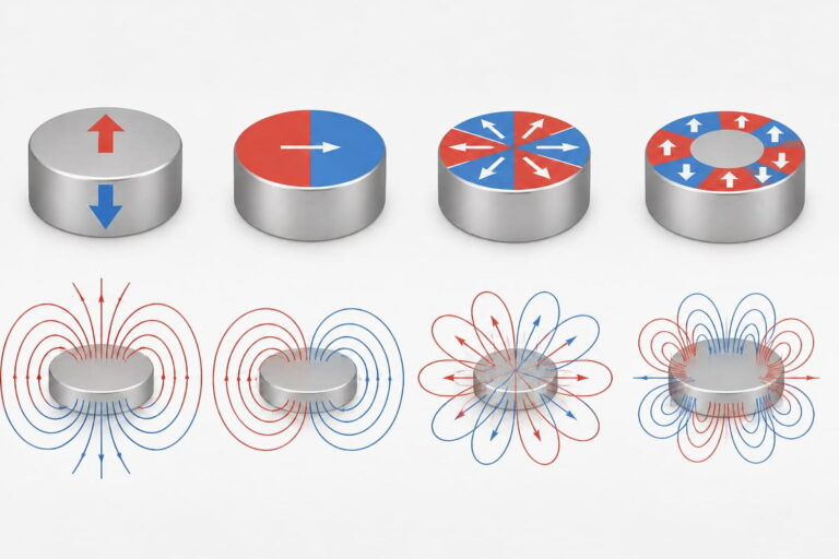 Magnetización de imanes de neodimio a medida