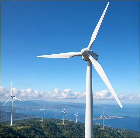 Imanes de neodimio utilizados en aerogeneradores