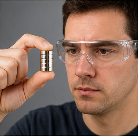 Utiliza protección ocular