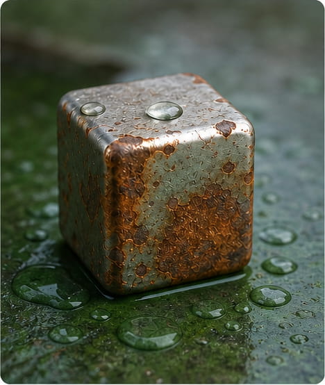 neodymium magnets will rust