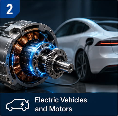 Vehículos y motores eléctricos