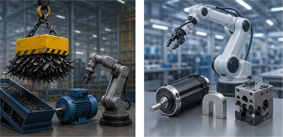 Imán N55 para uso industrial