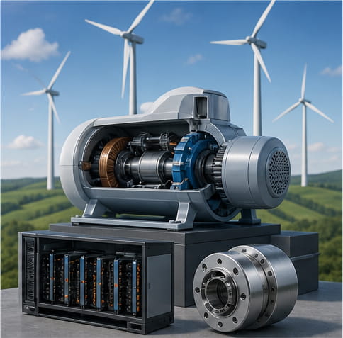 Imán N55 para energías renovables