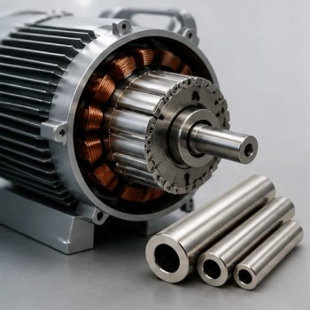 Tubos magnéticos para motores eléctricos y rotores